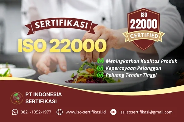 Sertifikasi ISO 22000 Dari PT. Indonesia Sertifikasi