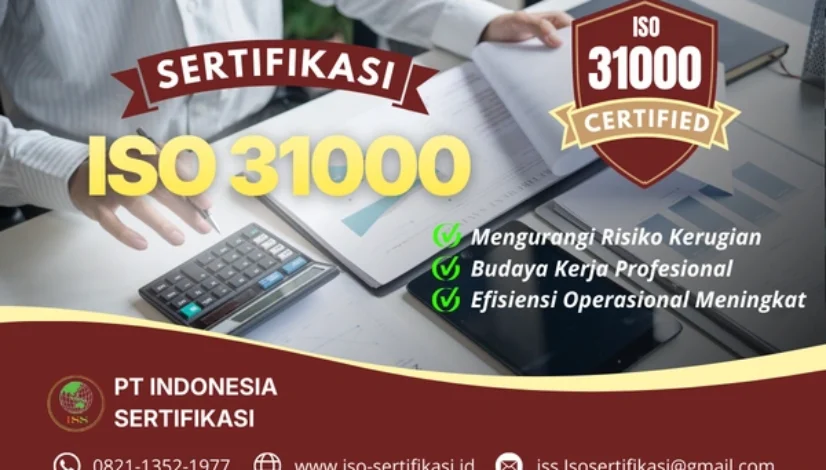 Sertifikas ISO 31000 Dari PT. Indonesia Sertifikasi