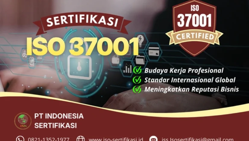 Sertifikas ISO 37001 Dari PT. Indonesia Sertifikasi