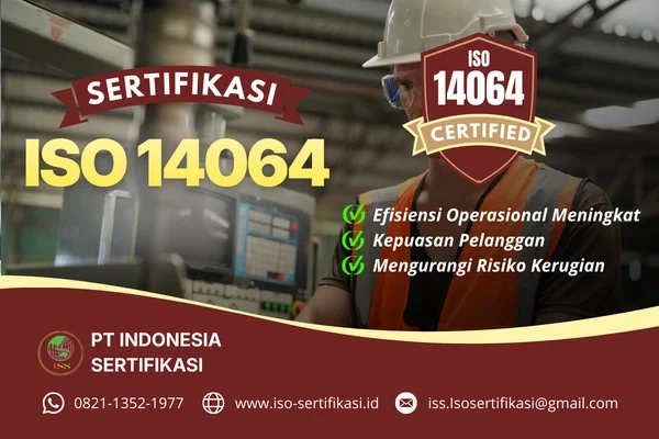 Sertifikasi ISO 14064 Dari PT. Indonesia Sertifikasi