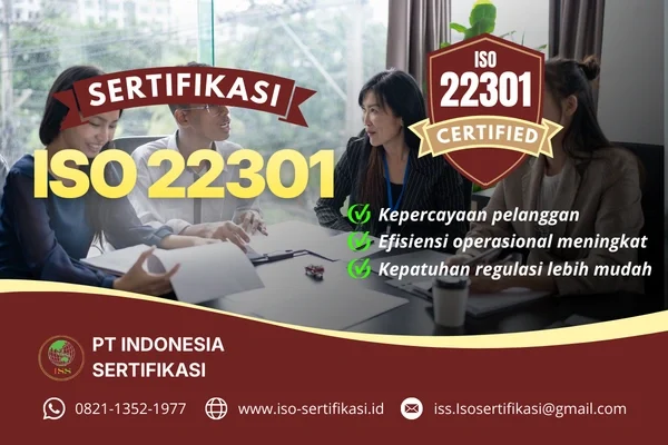 Sertifikasi ISO 22301 Dari PT. Indonesia Sertifikasi