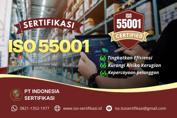Sertifikasi ISO 55001 Dari PT. Indonesia Sertifikasi