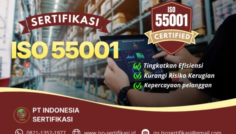 Sertifikasi ISO 55001 Dari PT. Indonesia Sertifikasi
