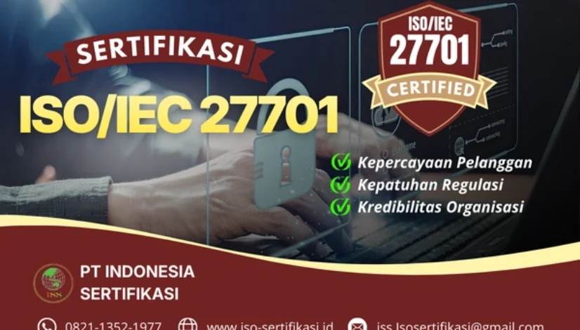 Sertifikasi ISO_IEC 27701 Dari PT. Indonesia Sertifikasi