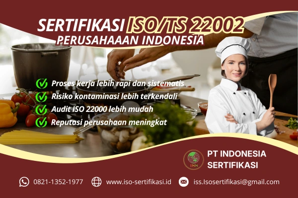 Sertifikasi ISO_TS 22002 Dari PT. Indonesia Sertifikasi