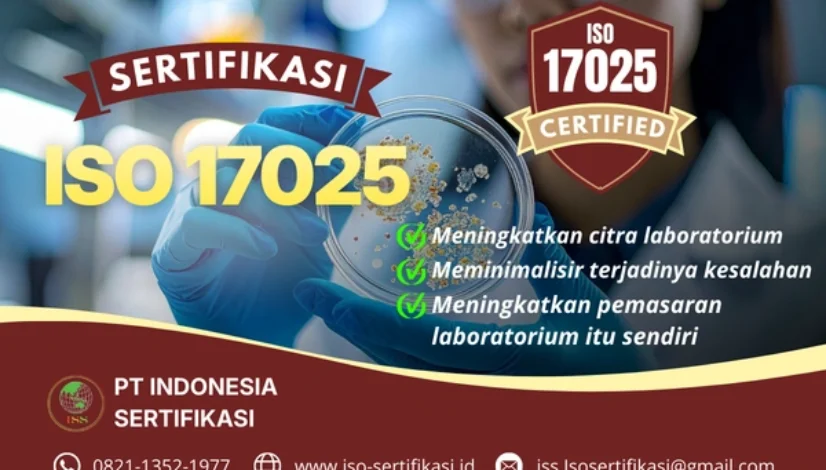 Sertifikasi ISO 17025 Dari PT. Indonesia Sertifikasi