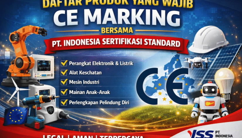 Tanda CE Marking pada mesin industri