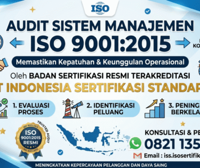 Audit sistem manajemen mutu ISO 9001 Bersama pt. indonesia sertifikasi standard