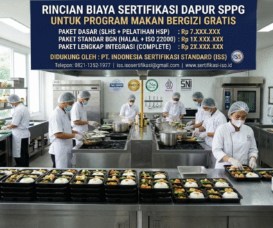 biaya sertifikasi dapur mbg-pt. indonesia sertifikasi standard