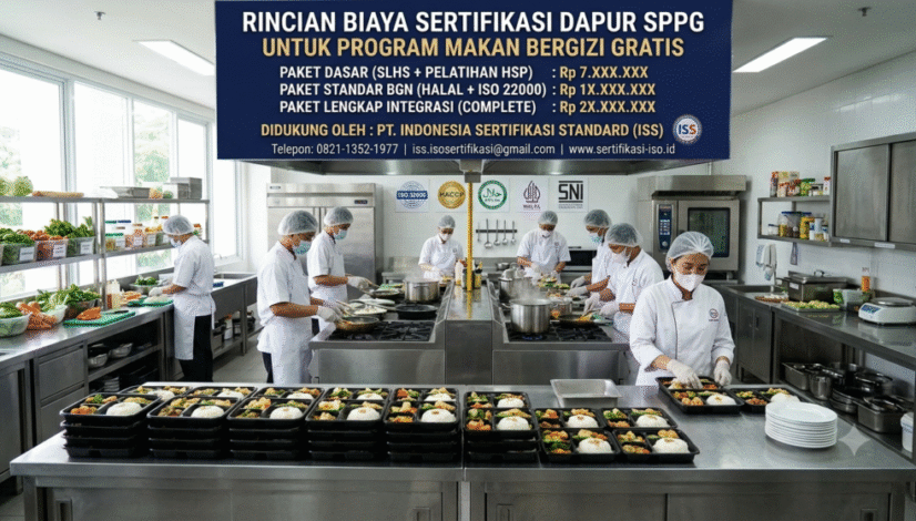 biaya sertifikasi dapur mbg-pt. indonesia sertifikasi standard