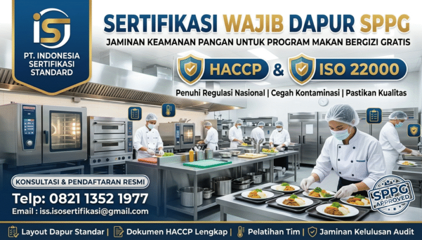 Sertifikasi Wajib sebuah dapur sppg