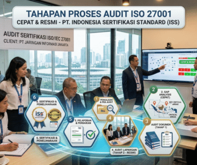 tahapan proses audit ISO 27001 cepat dan resmi bersama pt. indonesia sertifikasi standard